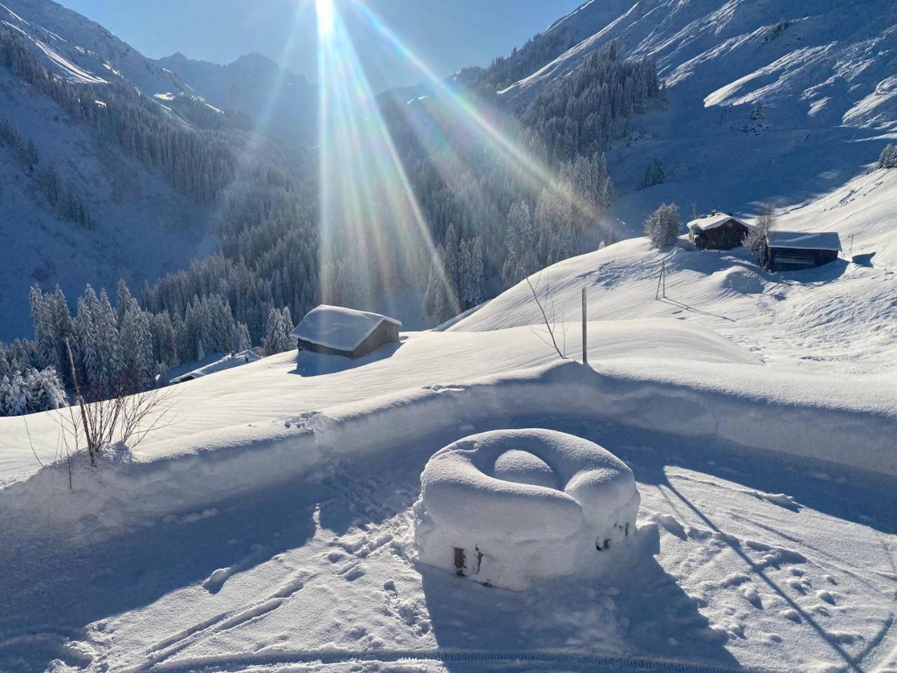 Aelpler Stuba Appartements Am Laerchenhof Warth  Luaran gambar